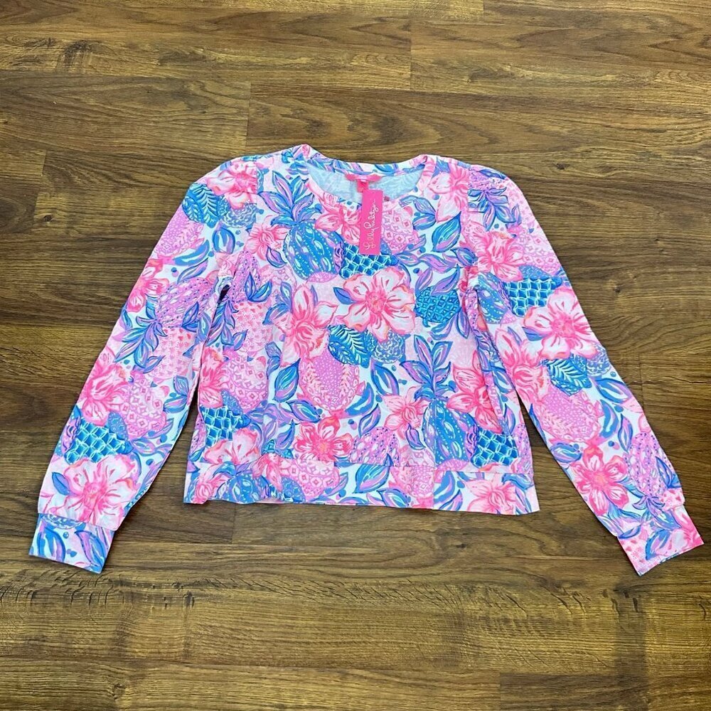 NWT Lilly Pulitzer Jansen long sleeve sweatshirt XL